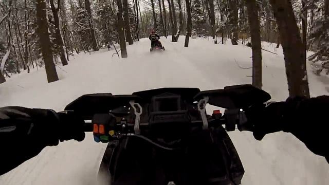 2018 Polaris Switchback XCR 600 new trail to Little John rd смотреть онлайн