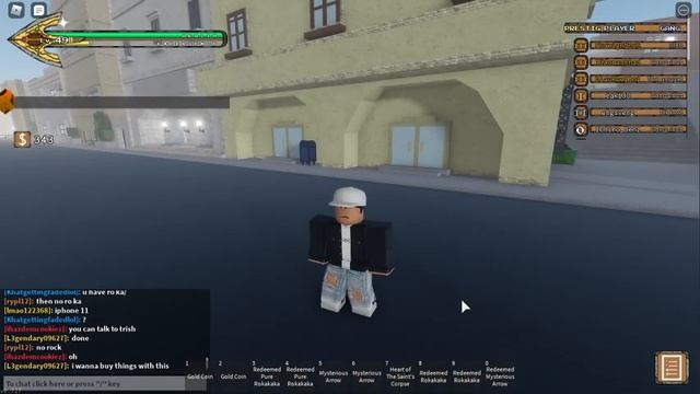 [YBA] Tusk act 4 Skin смотреть онлайн