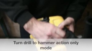 Квадратное отверстие! Как высверлить в Бетоне