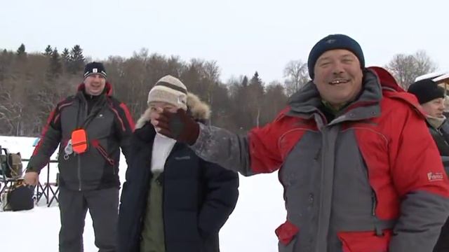 Зимняя рыбалка на форель в Рыбхозе "СЕНЕЖ" 04 февраля 2012 года смотреть онлайн