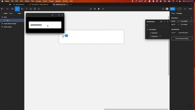 Crie um text input interativo no Figma смотреть онлайн