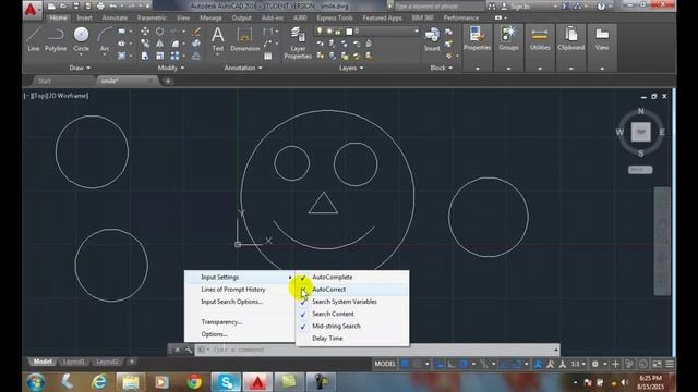 AutoCAD I 01 Introduction to AutoCAD 29 Input Search Tools смотреть онлайн