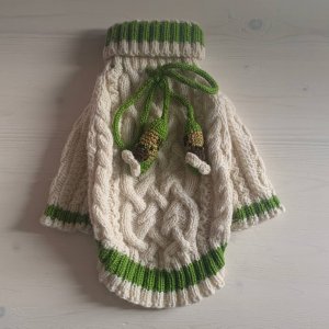 Свитер для мопса спицами ч.1