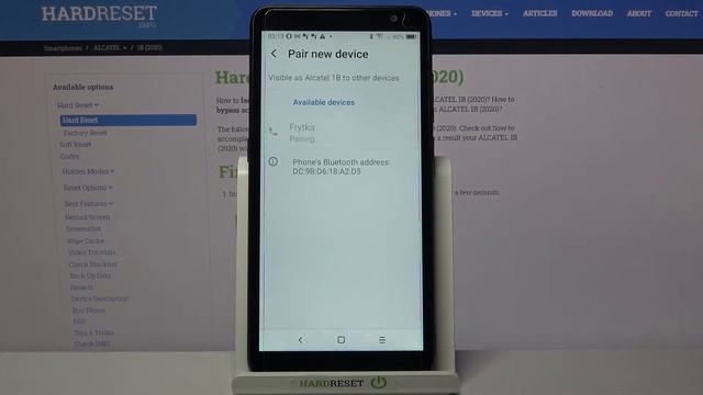 How to Connect ALCATEL 1B (2020) with Bluetooth – Pair ALCATEL via Bluetooth смотреть онлайн