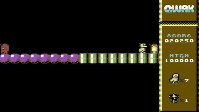 C64 Game - Qwak смотреть онлайн