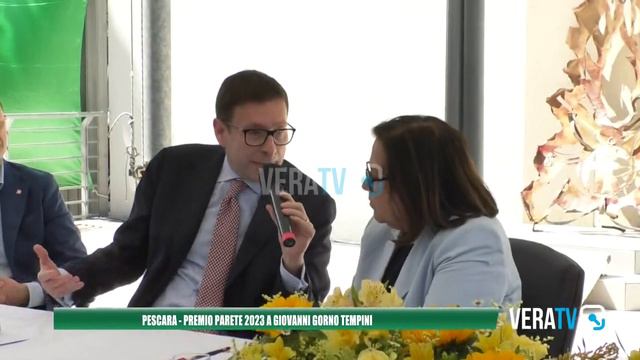 Pescara - Giovanni Gorno Tempini si aggiudica il Premio Parete 2023 смотреть онлайн