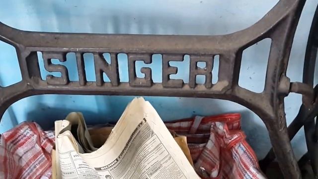 Раритет, швейная машинка «Зингер» смотреть онлайн