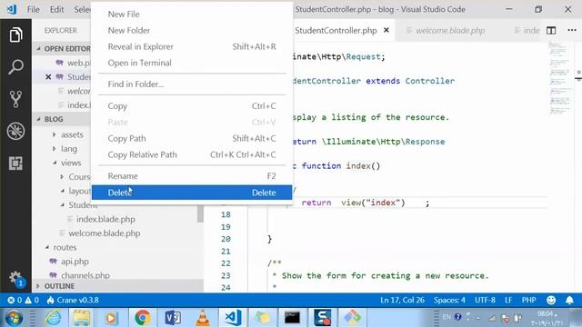 Laravel CRUD 1 смотреть онлайн