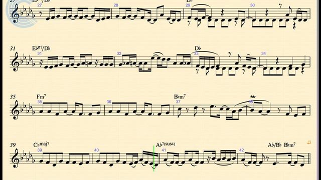 Flute - Baby I - Ariana Grande - Sheet Music, Chords, & Vocals смотреть онлайн