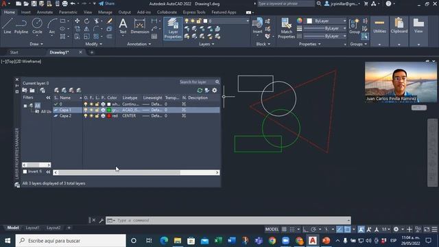 Autocad 2d - Capas y Bloques смотреть онлайн