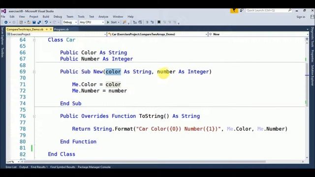 arrays compare in vb.net смотреть онлайн