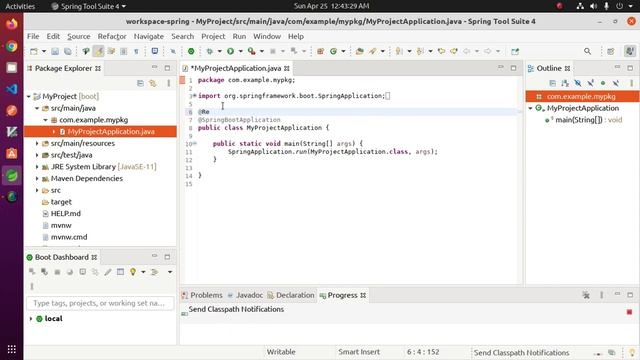 How to Create and Run Spring Boot Web Application in Spring Tool Suite 4 | Spring Boot | Java Maven смотреть онлайн