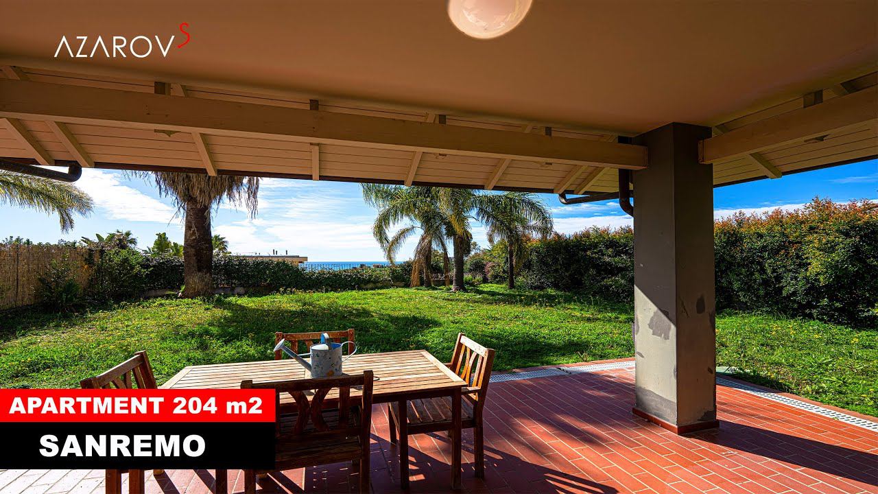 Apartment For Sale In Sanremo With Garden