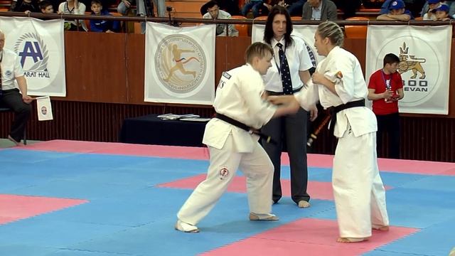 European Championship in Armenia, Final, Anna Vishnyakova (RUS) vs Aneta Meskauskiene (IRL) смотреть онлайн