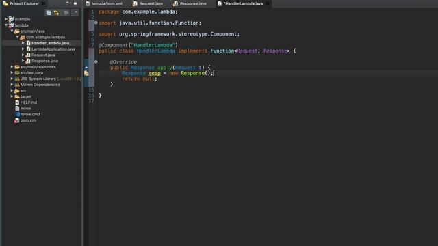 AWS Lambda con Java y Spring Boot смотреть онлайн