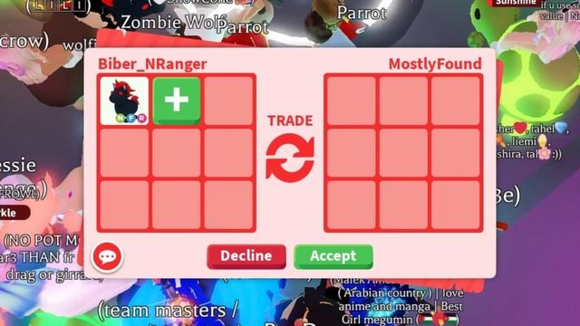 RANDOM TRADES IN RICH SERVERS! PART 2 (Roblox Adopt Me!) смотреть онлайн