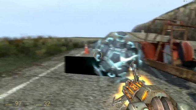 Half Life 2 Полное Прохождение #16 Езда с Препятствиями смотреть онлайн