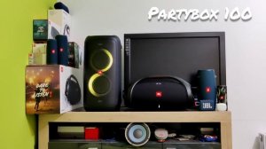JBL Partybox 100 vs. JBL Boombox 2 | Sound/Bass Test Comparison