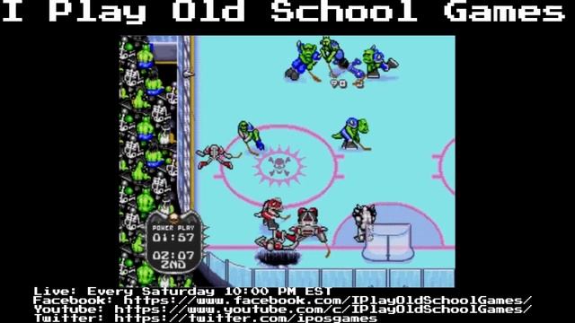 Mutant League Hockey on Genesis смотреть онлайн