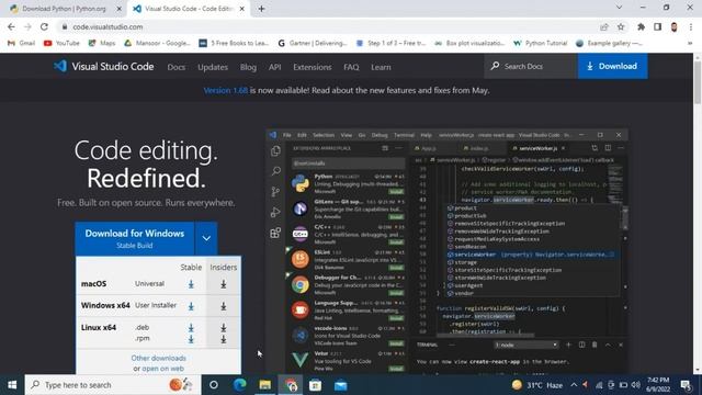 How to install python and vs code in Urdu | Hindi 2022 смотреть онлайн