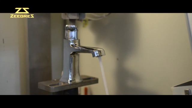 Смеситель Zeegres Z.Rill. Заводской тест картриджа. смотреть онлайн