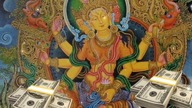 Денежная мантра Васудхары - супруги Дзамбалы, обладающей сокровищами. смотреть онлайн