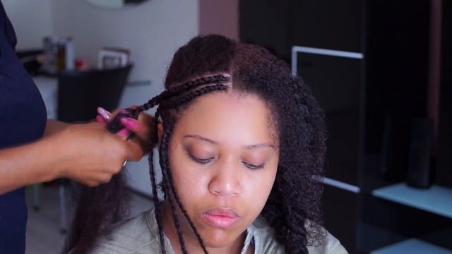 FULANI BRAIDS & BEADS Protective Hairstyle // Samantha Pollack смотреть онлайн