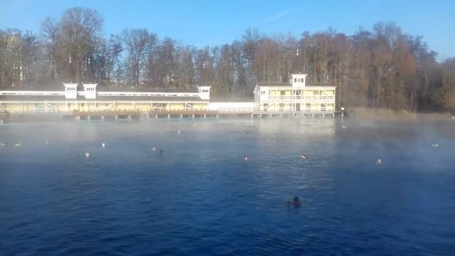 Хевиз.Термальное озеро.Heviz.Termal Lake.Video 2. смотреть онлайн