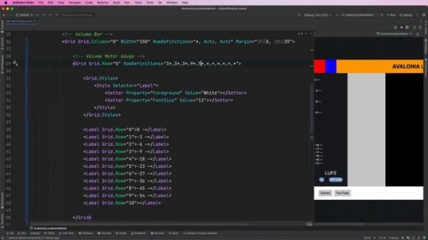 003. Avalonia UI - Grid Percentage (* Star) Layout