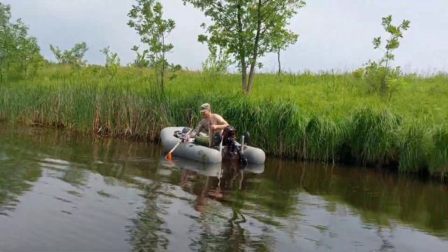 Душевная рыбалка в лугах Самарской области! смотреть онлайн
