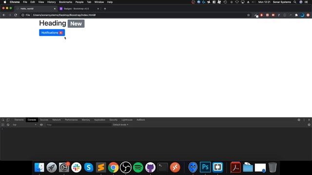 Badge - Bootstrap 5 Alpha Responsive Web Development and Design смотреть онлайн