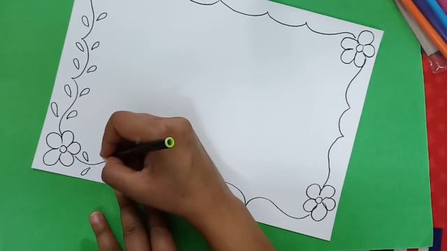 Number Flash Cards With Beautiful Border Making Ideas Summer Holidays Homework | CraftLas #FlashCar смотреть онлайн