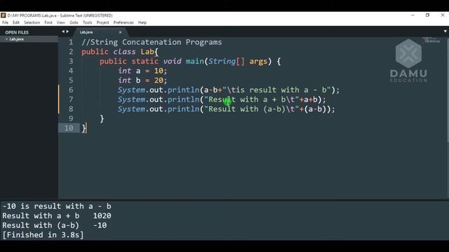 String Concatenation #CoreJava | String addition Programs | Core Java Programs with Output | #Java смотреть онлайн