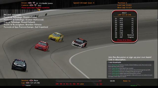 Titanic Cup Series Season 23 Race 16/28 at Rockingham смотреть онлайн