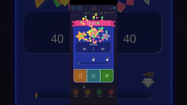 Bricks Breaker - Glow Balls Gameplay | iOS, Android, Puzzle Game смотреть онлайн