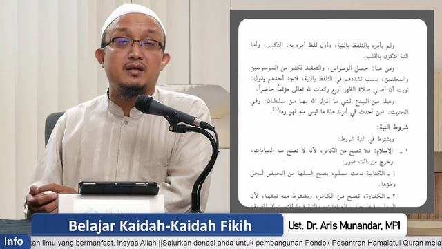 Belajar Kaidah-kaidah Fiqih [ Sesi.02 ] - Ustadz Dr. Aris Munandar, SS, MPI смотреть онлайн