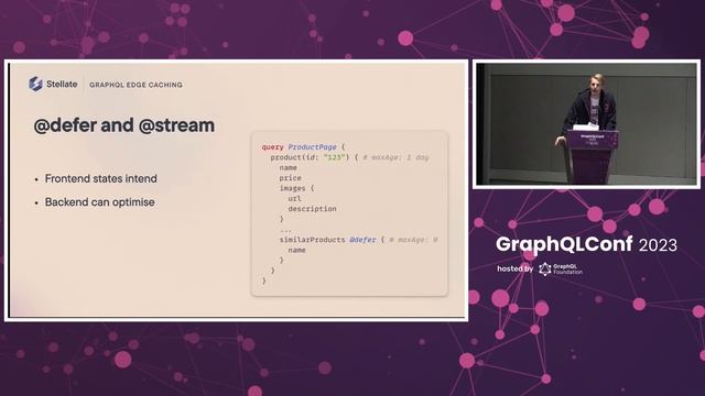 How @Defer and @Stream Will Improve GraphQL Caching - Andreas Heiberg, Stellate смотреть онлайн