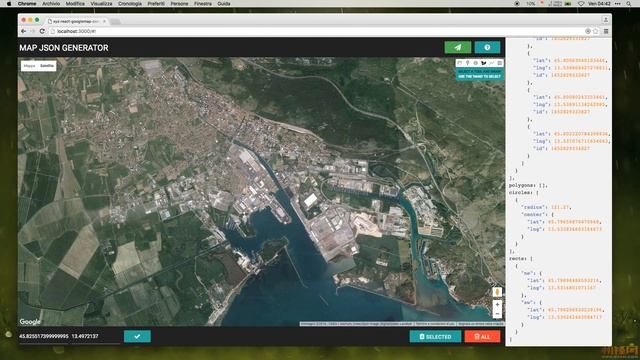 Google Map JSON generator - demo - v.0.1 смотреть онлайн