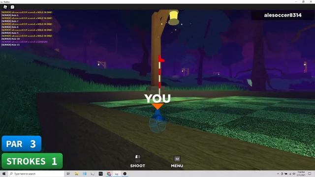 Roblox Super Golf Graveyard 18 Holes Speedrun in 2:32.150 смотреть онлайн