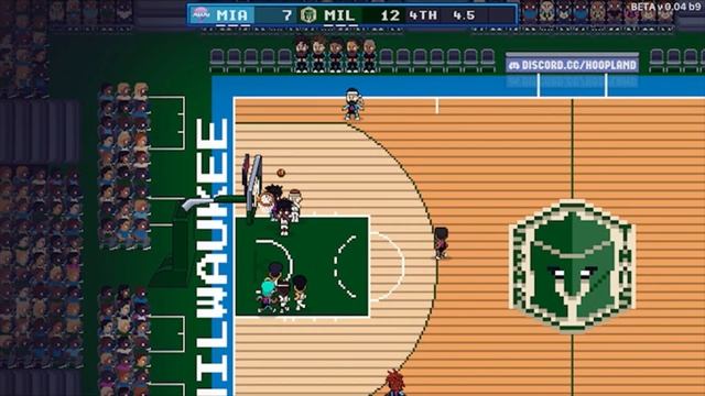 Hoop Land Simulates NBA Playoffs round 1 part 1 foryou retrogames retrobowl