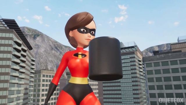 Elastigirl Vs Mt. Lady смотреть онлайн