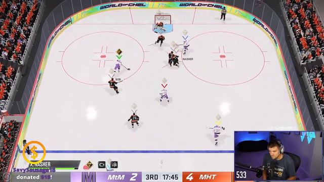 NHL 22 6V6 EASHL BATTLE *MONTAGE MOMENT* смотреть онлайн