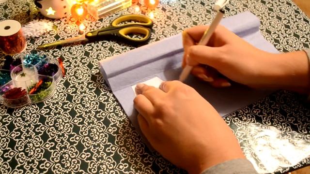 DIY Новогодние украшения из фетра смотреть онлайн