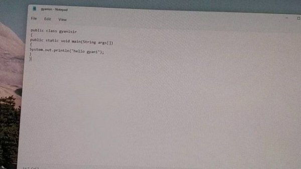 how to compile and execute java program |#hello print kaise kare java me| #java |#First Java Progra