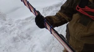 Вместо камуса для лыж за 100 рублей