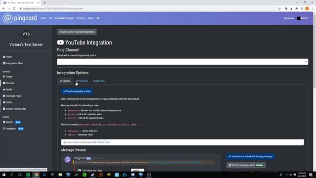 How to Get and Setup Pingcord Discord Bot! (Automatic Discord Ping/Notifications for Youtube, etc.) смотреть онлайн