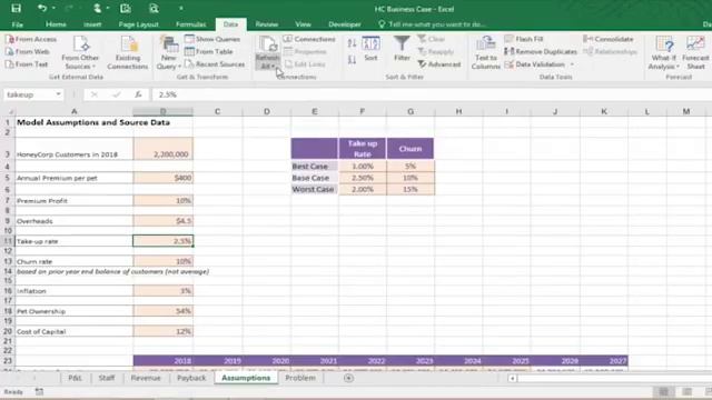Financial Modelling in Excel Intermediate Online Course смотреть онлайн