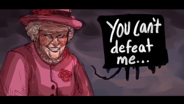 Sans e Reigen contro la Regina Elisabetta смотреть онлайн