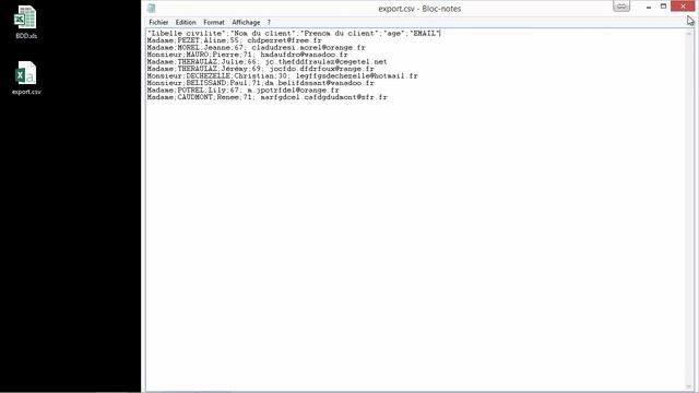 Formater un fichier excel au format CSV pour l'e-mailing avec mailjet смотреть онлайн