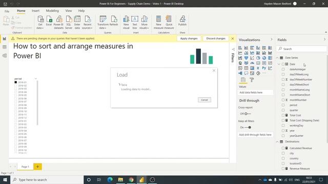 Power BI Neatly Arrange Your Measures for Easy Access смотреть онлайн